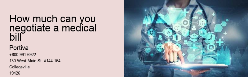 how much can you negotiate a medical bill