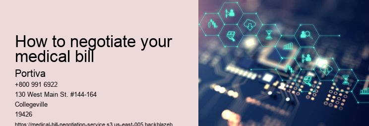 how to negotiate your medical bill