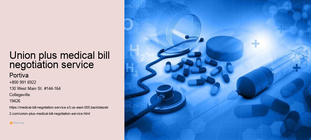 union plus medical bill negotiation service